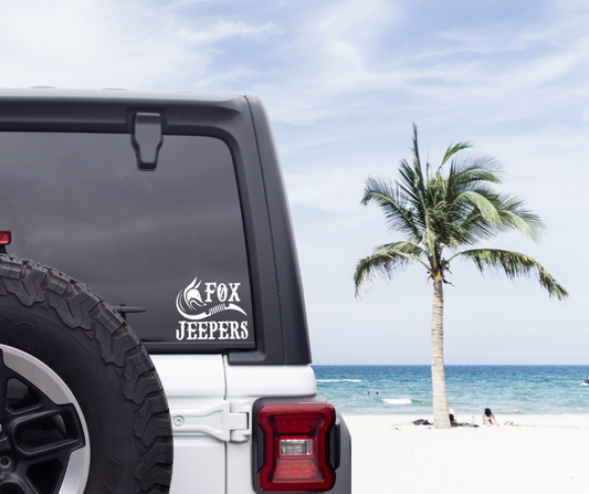 Fox Jeepers Decal